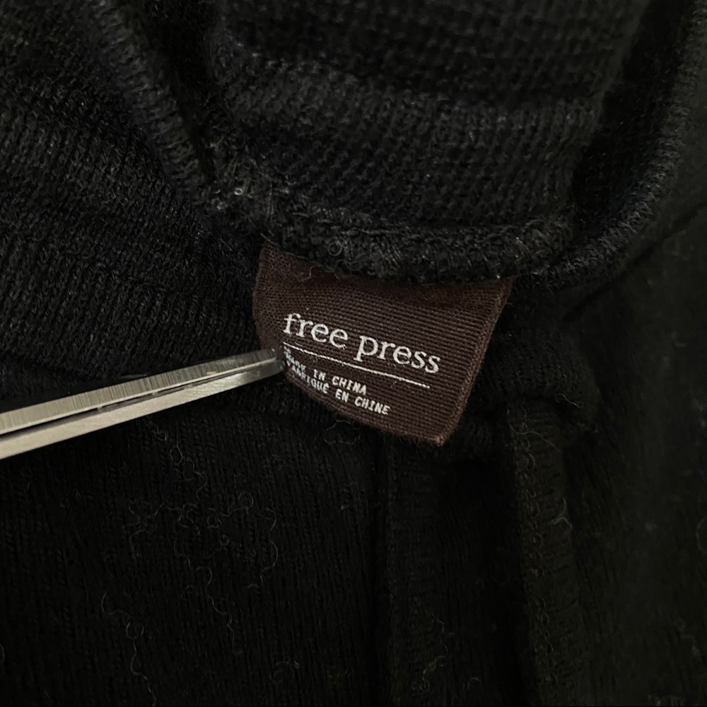 ❌SOLD❌Black Wide Leg Trousers/Pants - Picture 5 of 6